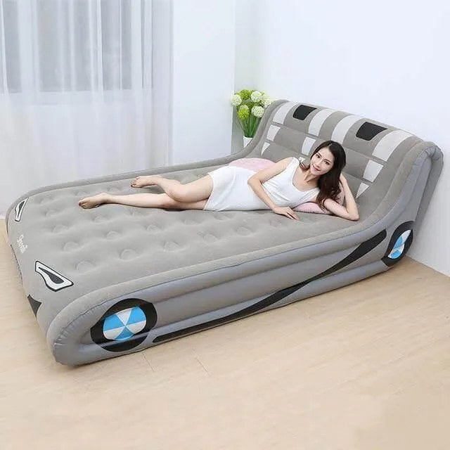 Portable Double Air Bed Mattress - Inflatable Sleeping Solution