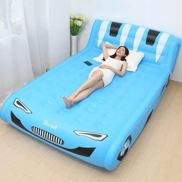 Portable Double Air Bed Mattress - Inflatable Sleeping Solution