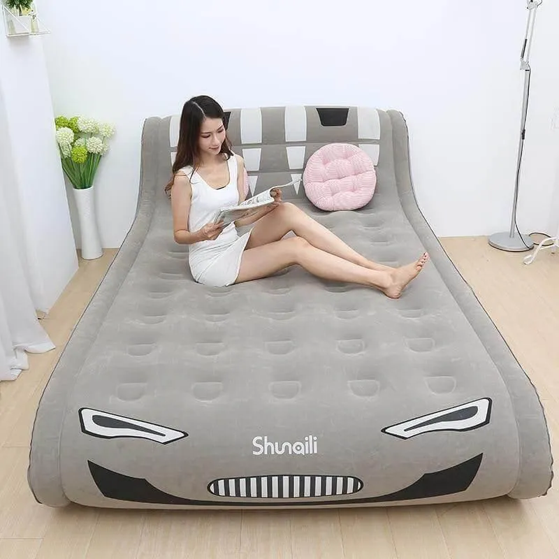 Portable Double Air Bed Mattress - Inflatable Sleeping Solution
