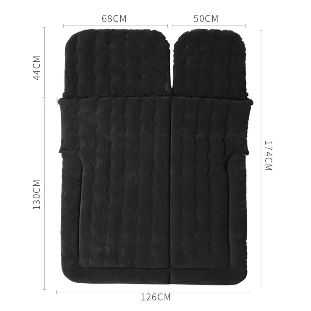 Portable Inflatable SUV Car Air Mattress with Pillows for Camping