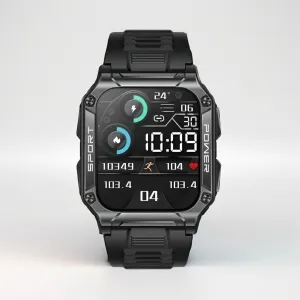 PowerSport 1.95in (50mm) Smart Watch | Large Screen | Waterproof IP68