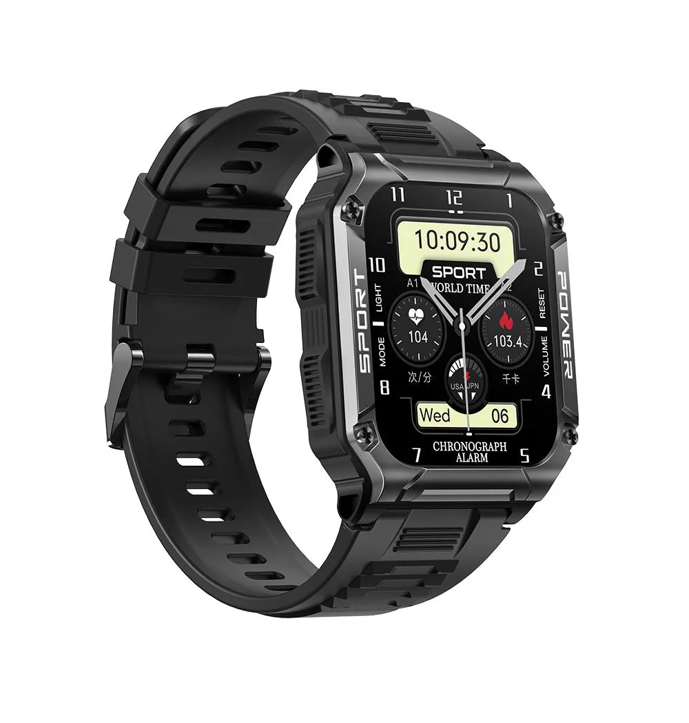 PowerSport 1.95in (50mm) Smart Watch | Large Screen | Waterproof IP68