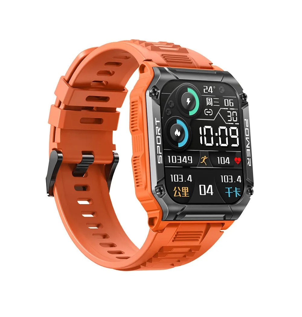 PowerSport 1.95in (50mm) Smart Watch | Large Screen | Waterproof IP68
