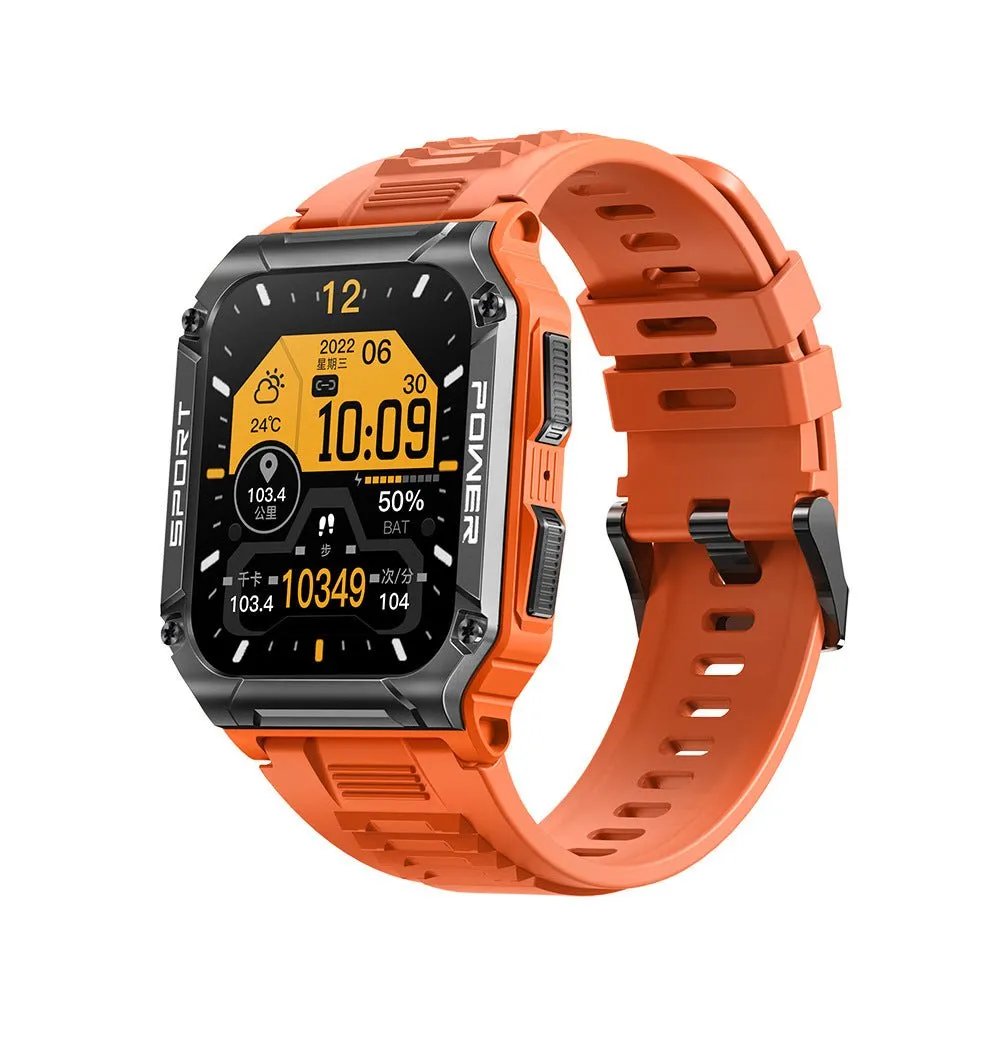 PowerSport 1.95in (50mm) Smart Watch | Large Screen | Waterproof IP68