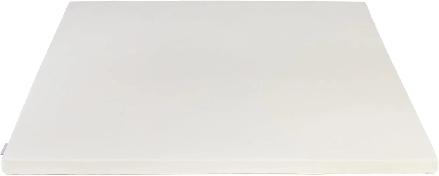 Pure Green Natural Latex Mattress Topper w/Jersey Cover - Soft - 3 Inch - King Size (GOTS Certified Organic)