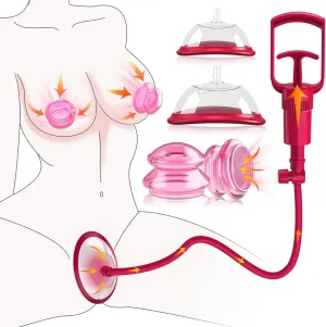Pussy Pump Nipple Suckers Set Women Sex toys, Vagina Pump Clitoral Pussy Sucker Sexual Pleasure Tools for Women with 4 Strong Suction Cups,BDSM Nipple Sucking Toys Include 2 Pussy Cups & 2 Nipple Cups