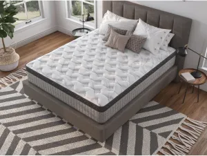 Queen Bed Mattress, Diamond Innerspring Hybrid and Cooling Gel Memory Foam Mattress, Pressure Relief, and Motion Isolation, CertiPUR-US and Oeko TEX Certified(Queen,10 Inch)