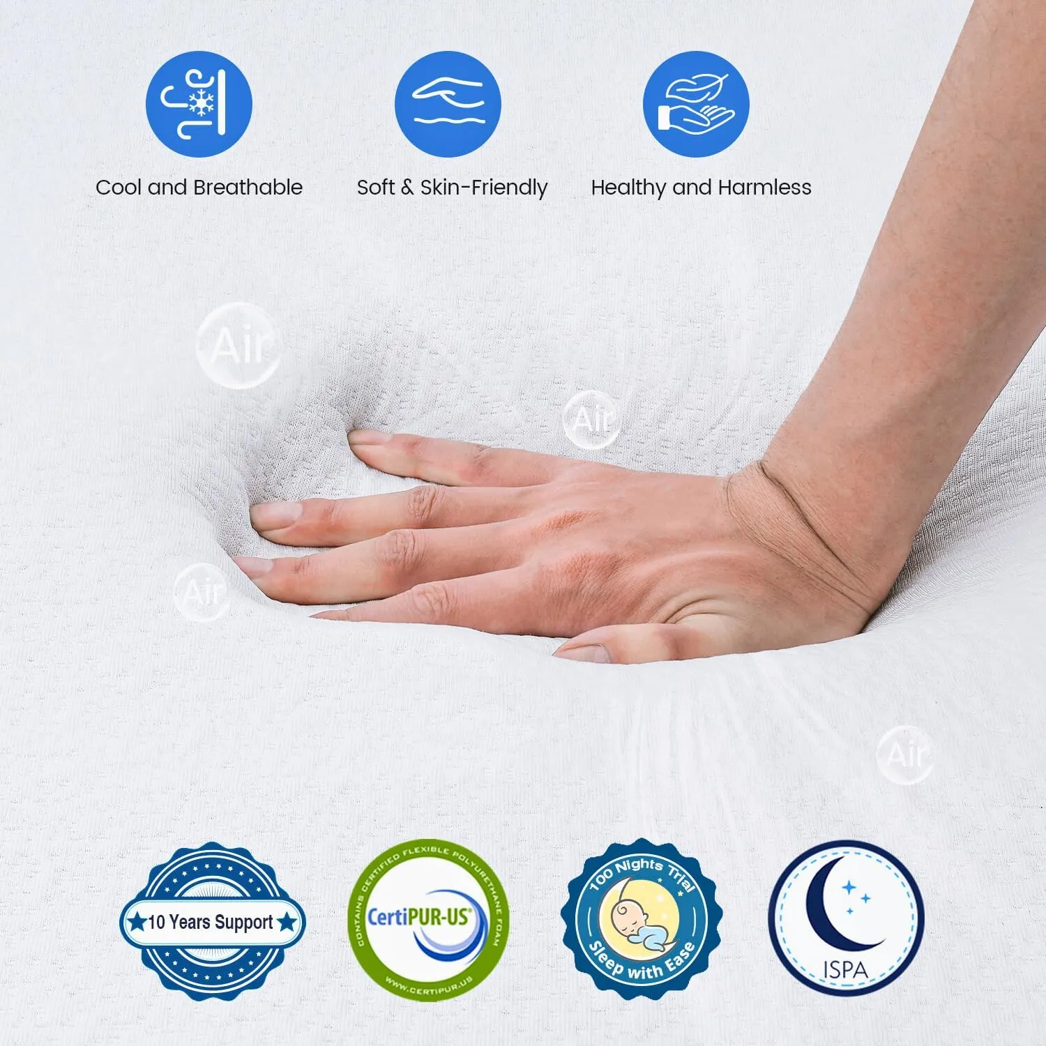 Queen Size Mattress [2025NEW], 12 Inch Gel Memory Foam Queen Mattress, Medium Firm Mattresses for Pressure Relief & Back Pain, No-Fiberglass, CertiPUR-US, 100-Night Trial, Mattresses in a Box