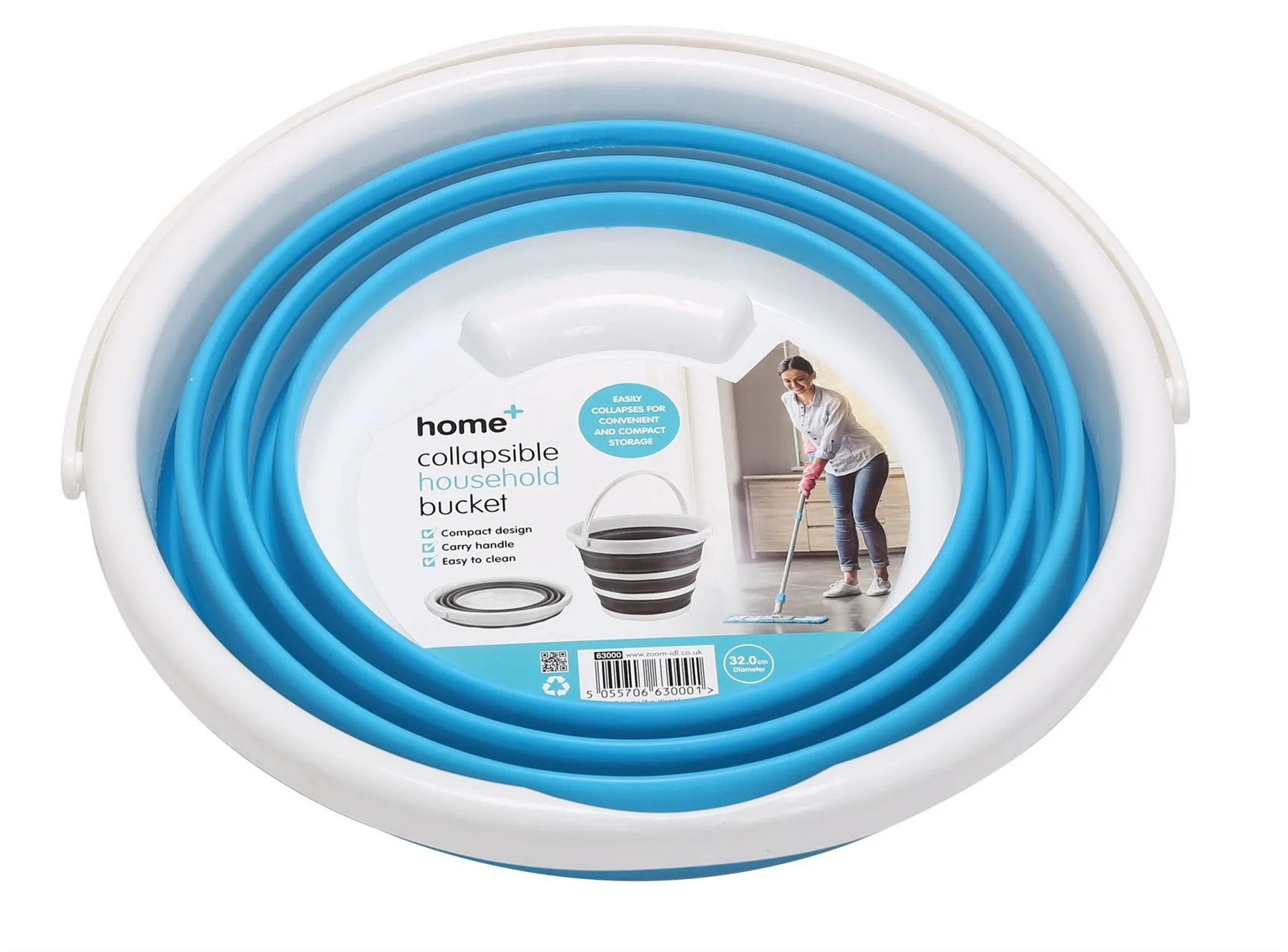 Quest Collapsible 10L Round Bucket