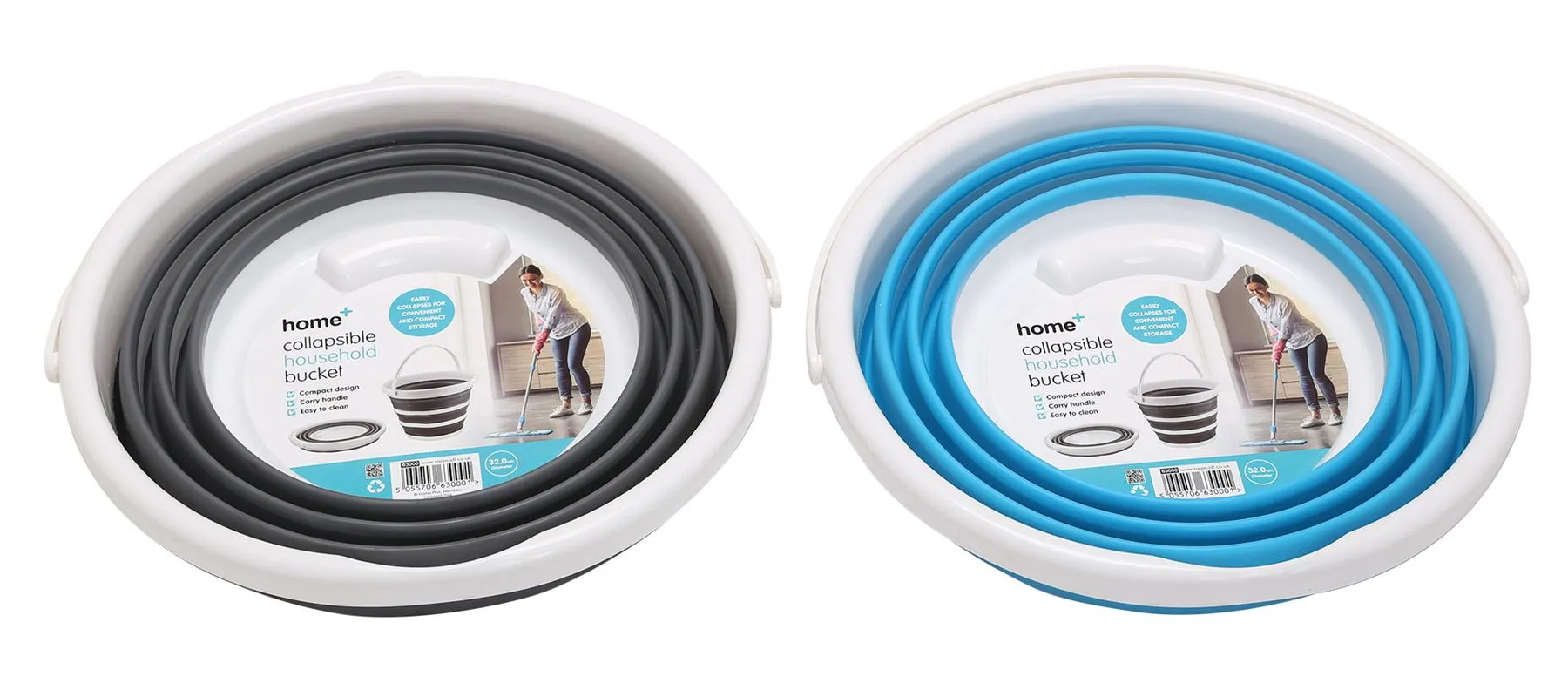 Quest Collapsible 10L Round Bucket
