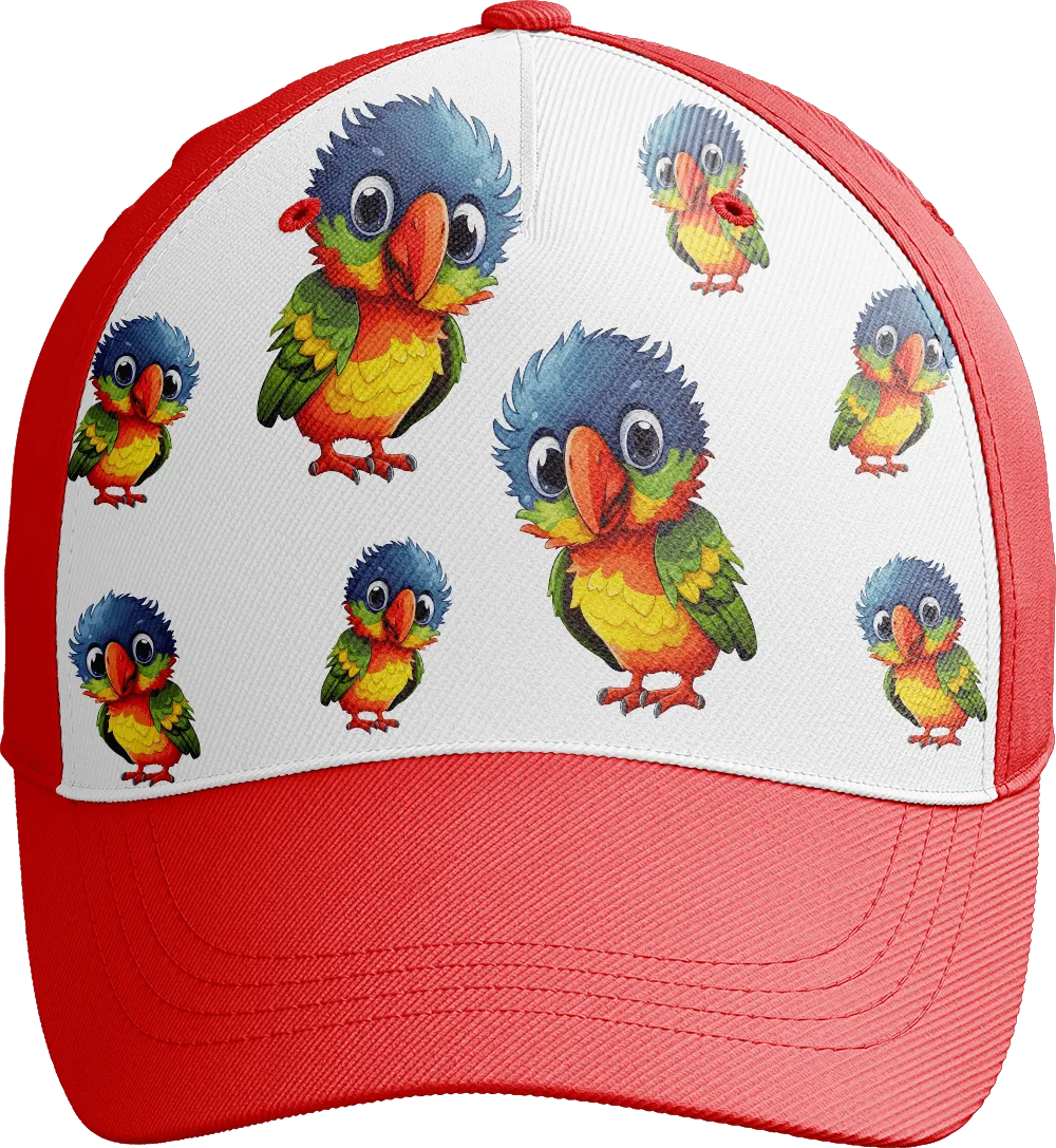 Rainbow Lorikeet Trucker Cap