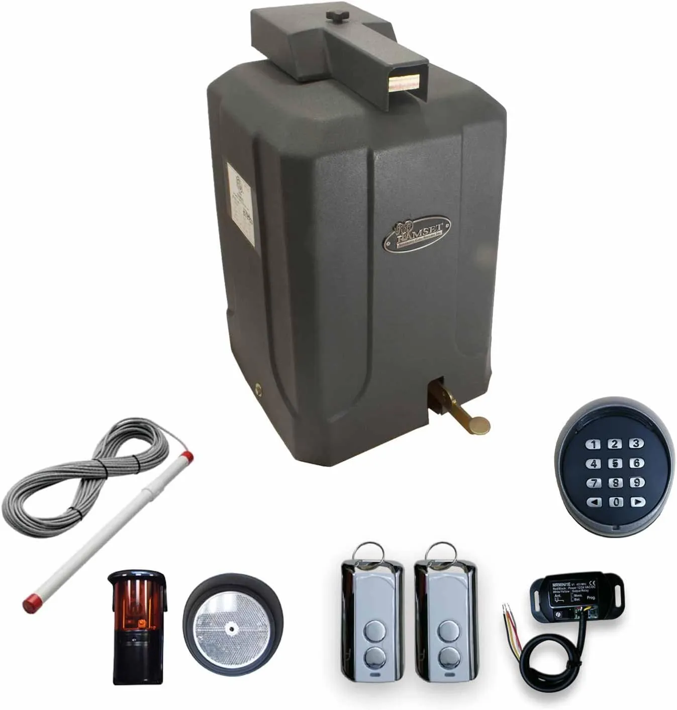 Ramset Swing Gate Opener 300 Kit 4 Heavy Residential Light Commercial Gate Opener
