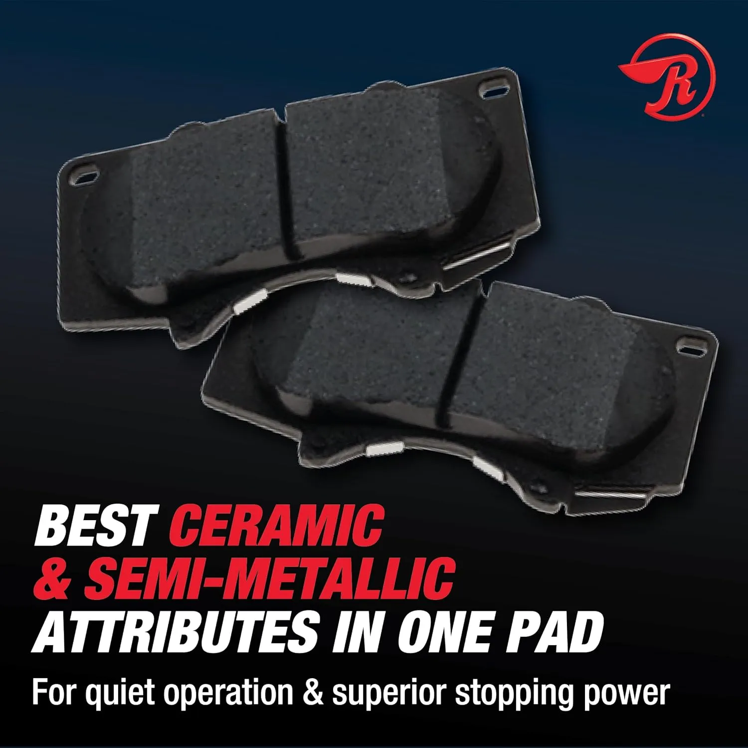 Raybestos Element3 Automotive Replacement Front Brake Pad Set for Select Jeep, Chrysler, Dodge (EHT1285H)