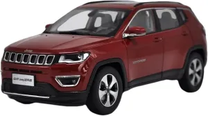 Resin Car Vehicle Model Fit for Jeep Compass 1 18 Alloy Car Model Metal Vehicle Boutique Toy Gift Collection Festive Deluxe Gift