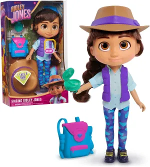 RIDLEY JONES Netflix Singing Doll, 10-Inch Articulated, Poseable Doll and Accessories, Talks and Sings, Kids Toys for Ages 3 Up by Just Play