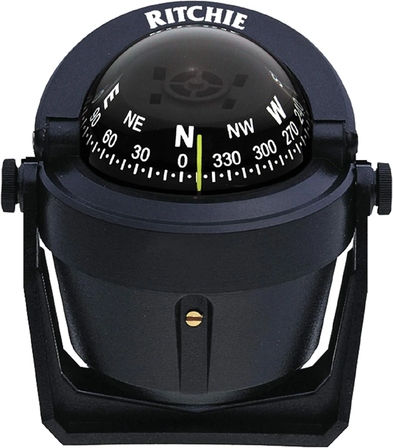 Ritchie Navagation B-51-1 Explorer Compass-2-3/4, Black Dial