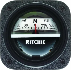 Ritchie V-527 Kayak Compass - Bulkhead Mount - White Dial