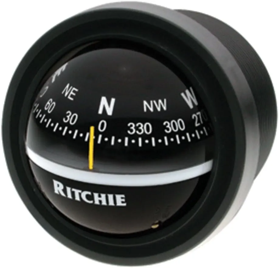 Ritchie V-57.2 Explorer Compass - Dash Mount - Black Marine , Boating Equipment