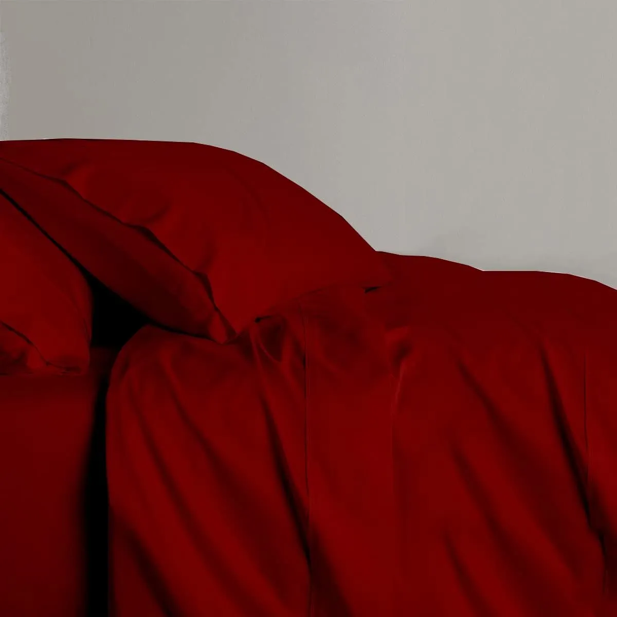 RV King Sheets 72 x 80 -Long Staple Soft 100% Egyptian Cotton Sheet Set - 400 Thread Count Sheets, 4 PCs Upto 15" Deep Pocket-RV King Sheets 72 x 80 Cotton-Sheets for RV King Mattress (Burgundy)