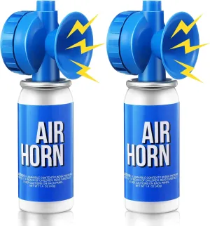 Saillong 1.4oz Marine Boat Air Horn, Loud Air Horns for Safety, Mini Small Blow Fog Bear Horn, Meet Coast Guard, Emergency Use for Marine Boating Sporting Events Outdoor Alarm