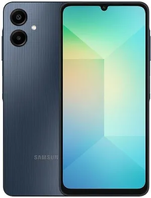 SAMSUNG Galaxy A06 4G LTE (64GB   4GB) Latin Version SM-A065M/DS (Tmobile Metro Mint & Global) 6.7" Dual Sim 50MP Dual Cam   (Wall 25W Dual Port Bundle) (Black SM-A065M/DS Model)