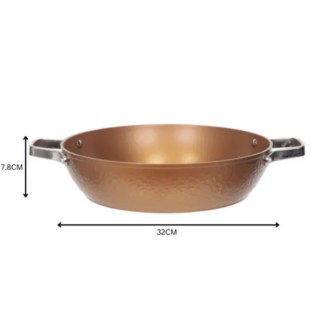 San Ignacio Low Pot 32cm Rose Gold SG-6321