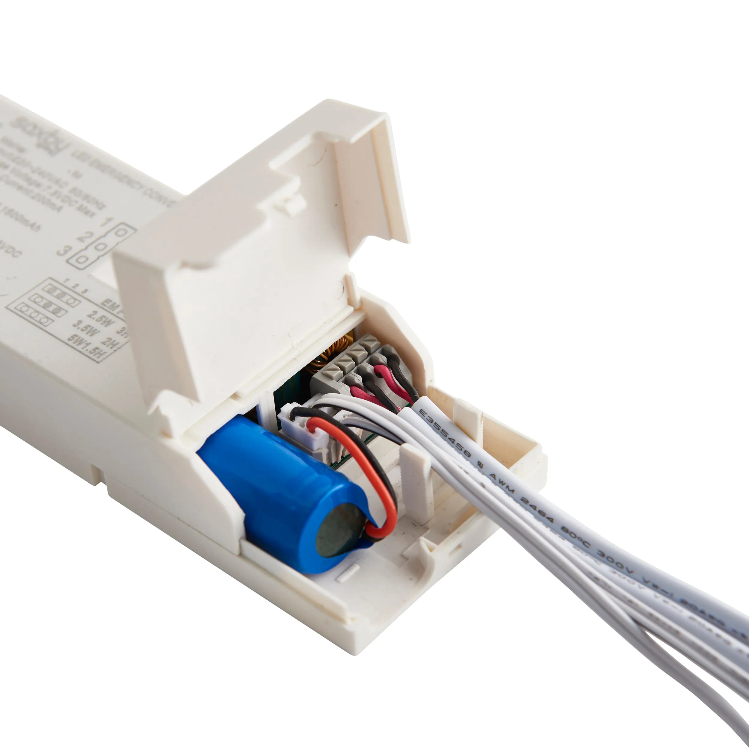 Saxby 92514 Emergency LED conversion kit EM Gloss white pc