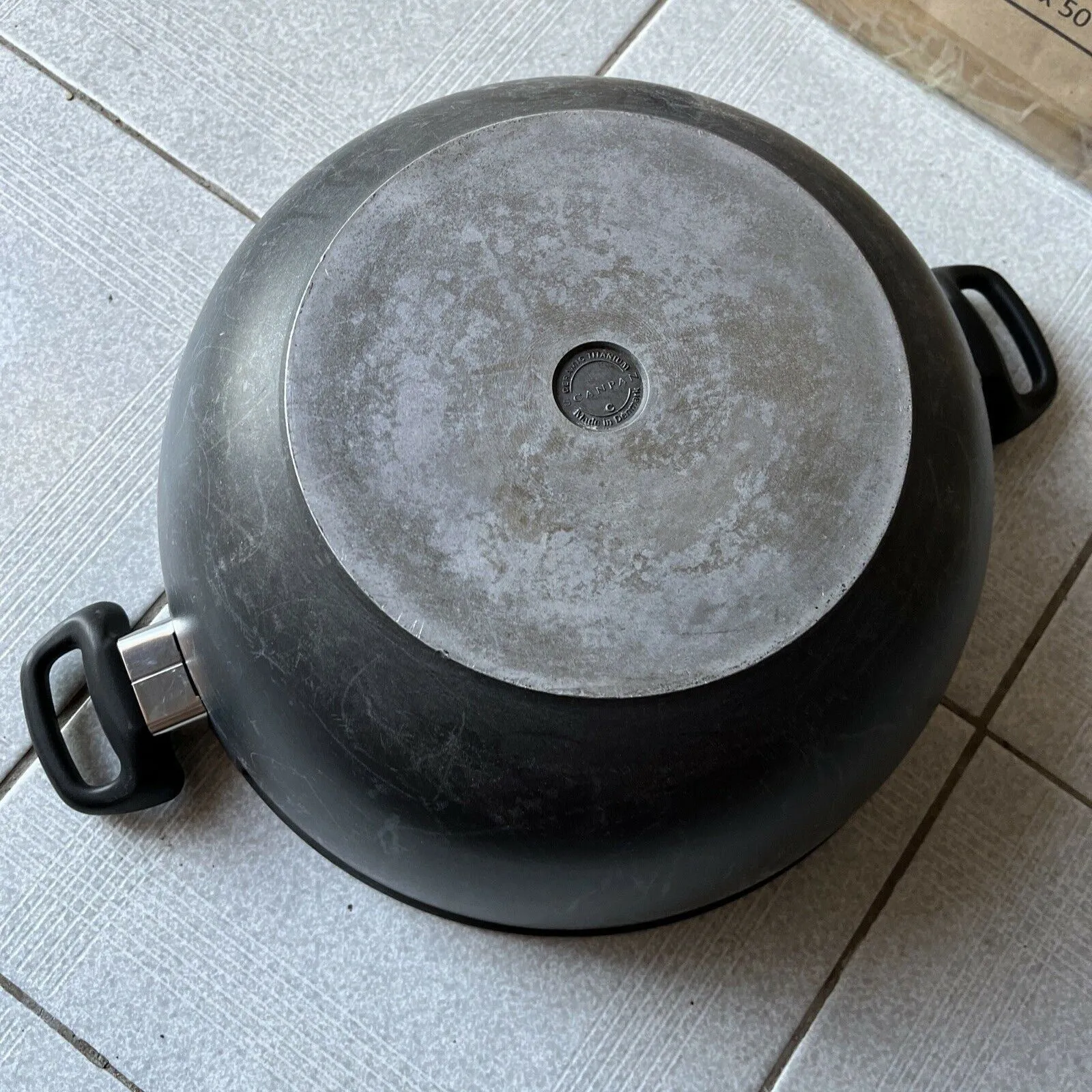 Scanpan Ceramic Titanium Non-stick Stock Stew Pot 33cm Diameter Made In Denmark