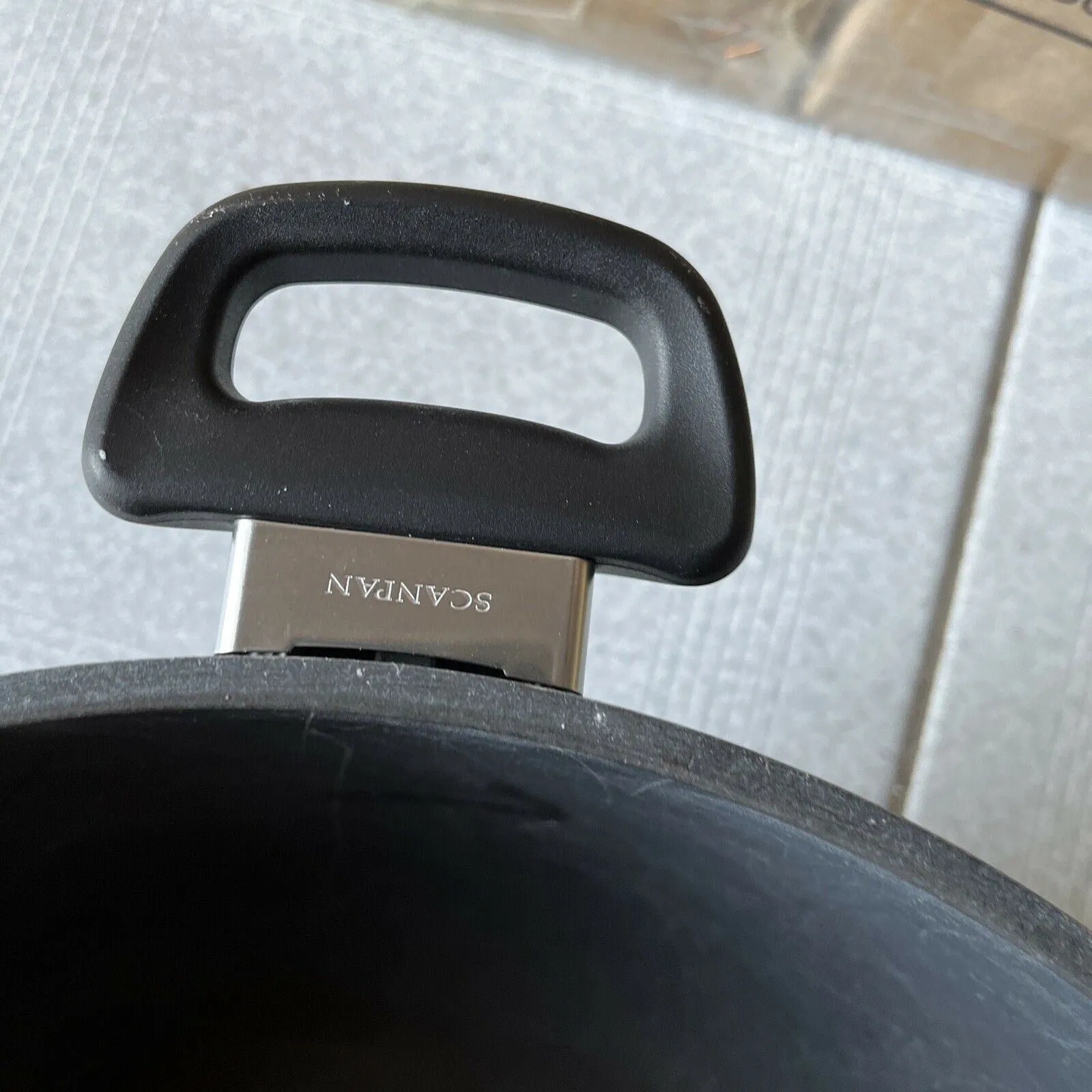 Scanpan Ceramic Titanium Non-stick Stock Stew Pot 33cm Diameter Made In Denmark