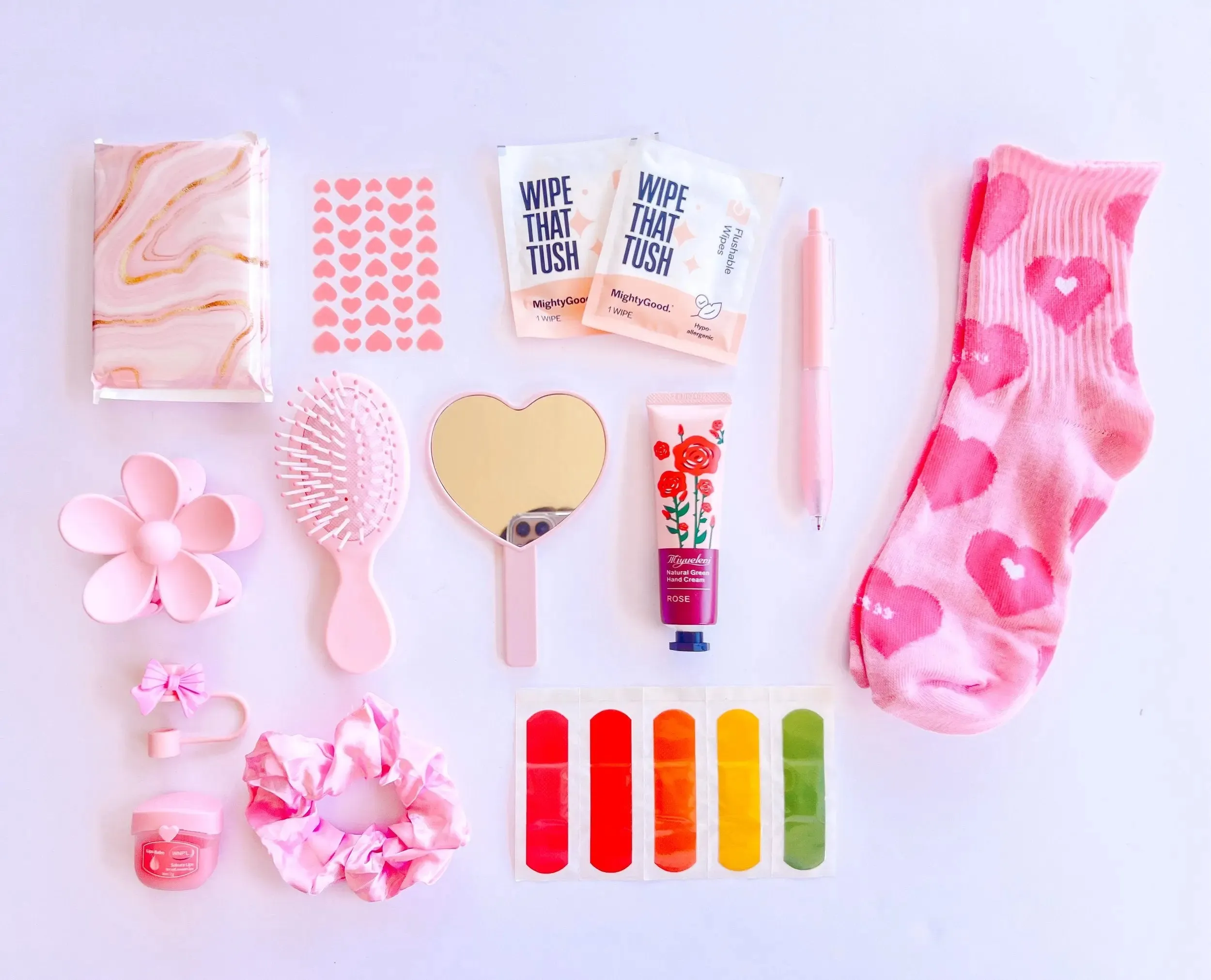School Emergency Kit for Girls – The Teen Kit in Pink