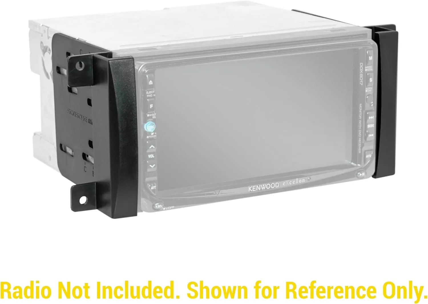 Scosche CR0714DDCS Double DIN Radio Install Dash Kit Compatible with Select 2007-20 Chrysler, Dodge or Jeep Vehicles - Complete Car Stereo Installation Kit - See Fit Guide in Images to Verify Vehicle