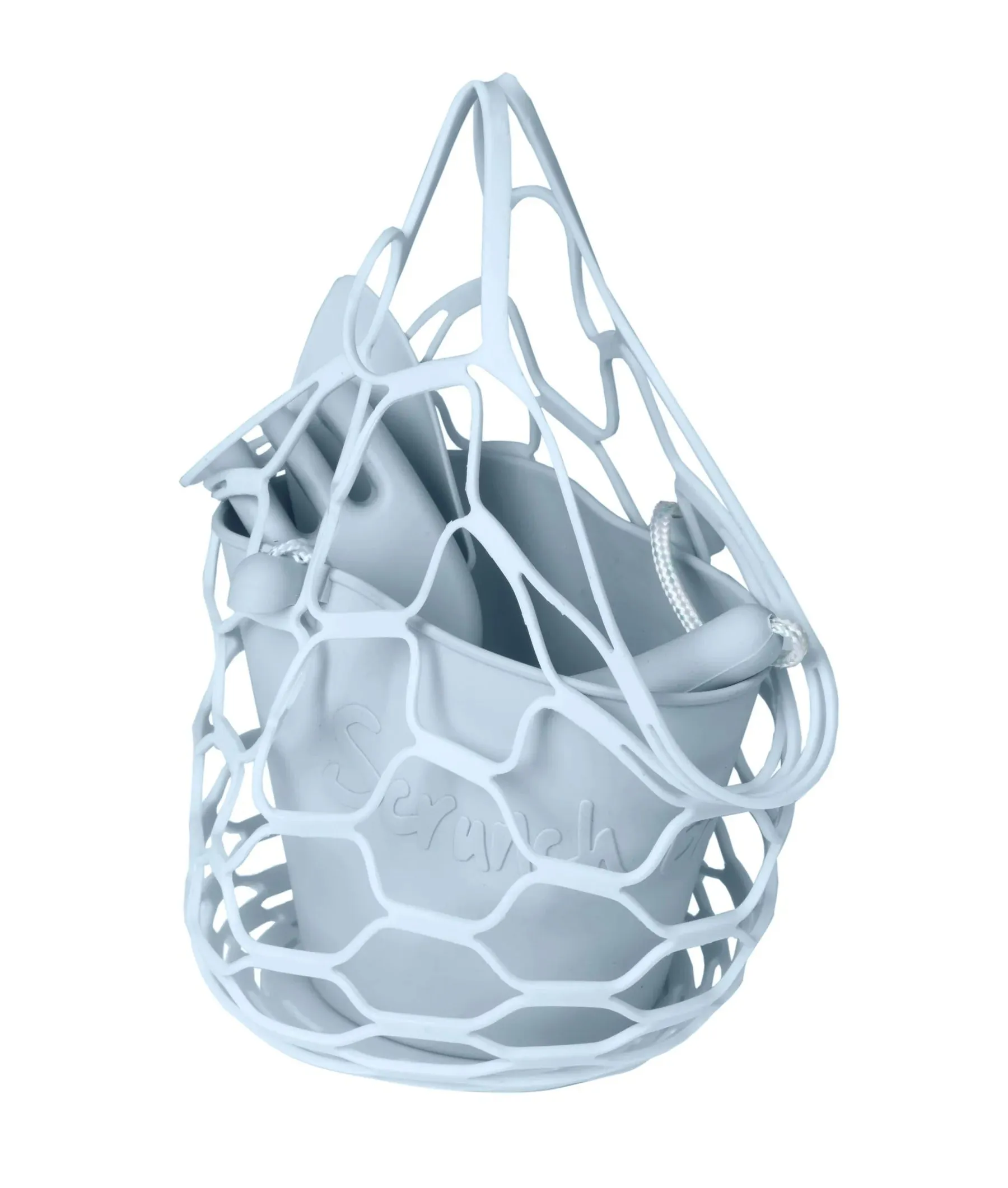 Scrunch Collapsible Bag | Duck Egg