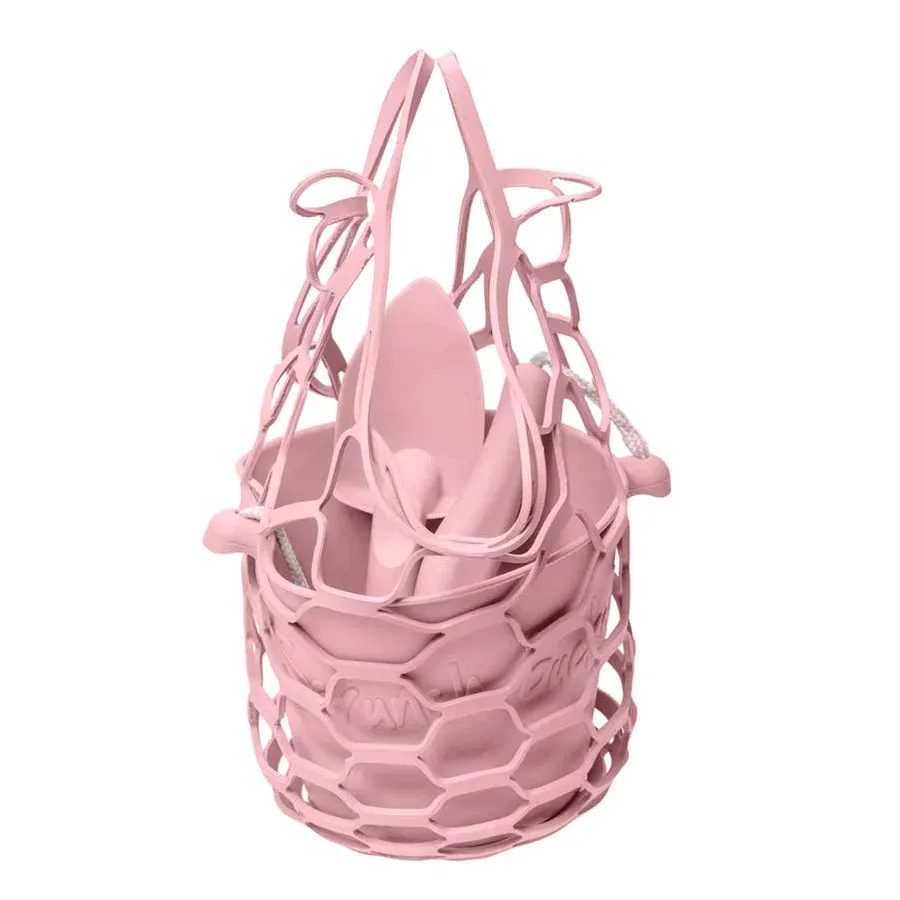 Scrunch Collapsible Bag | Dusty Rose
