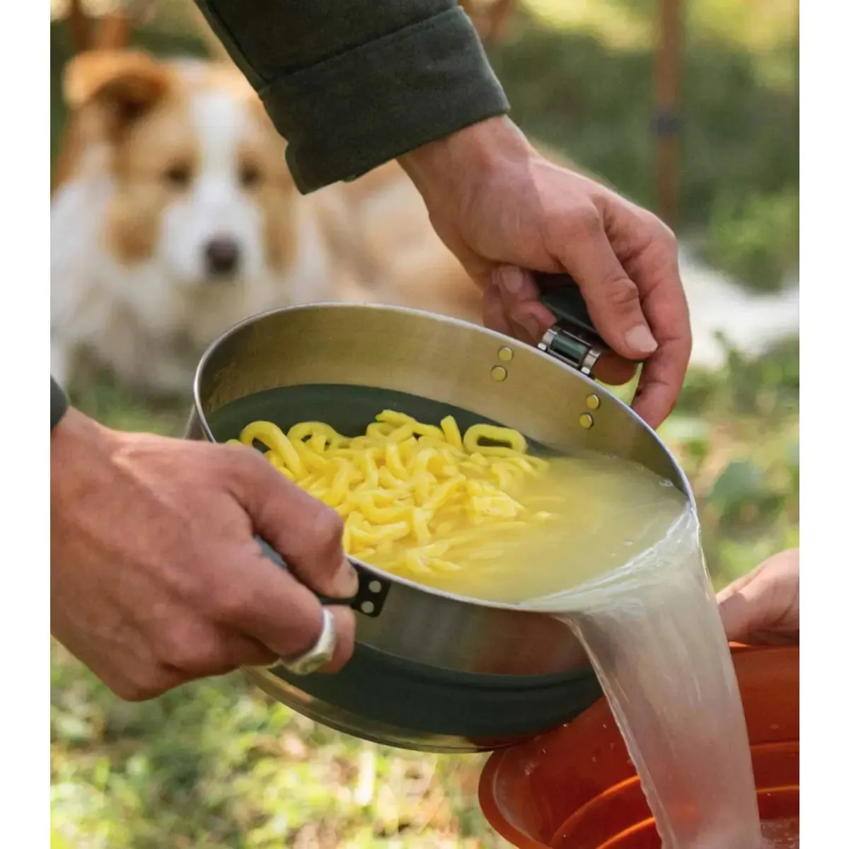 Sea To Summit Detour Stainless Steel Collapsible 2 Person One 3L Pot Cook Set (5 Piece)