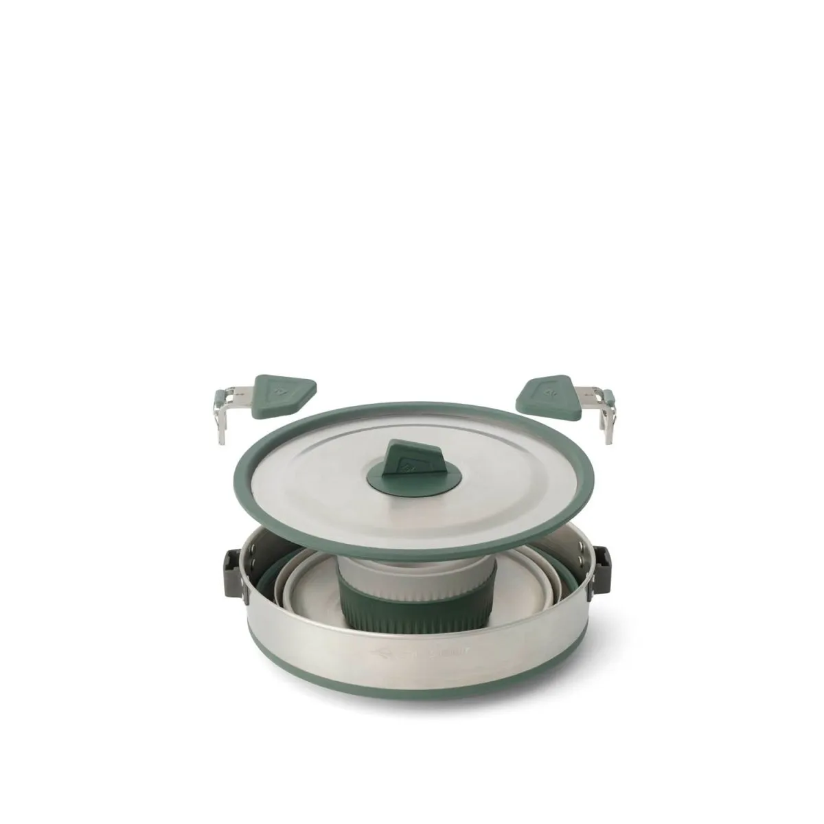 Sea to Summit Detour Stainless Steel One Pot Cook Set - [5 Piece] 3L Pot