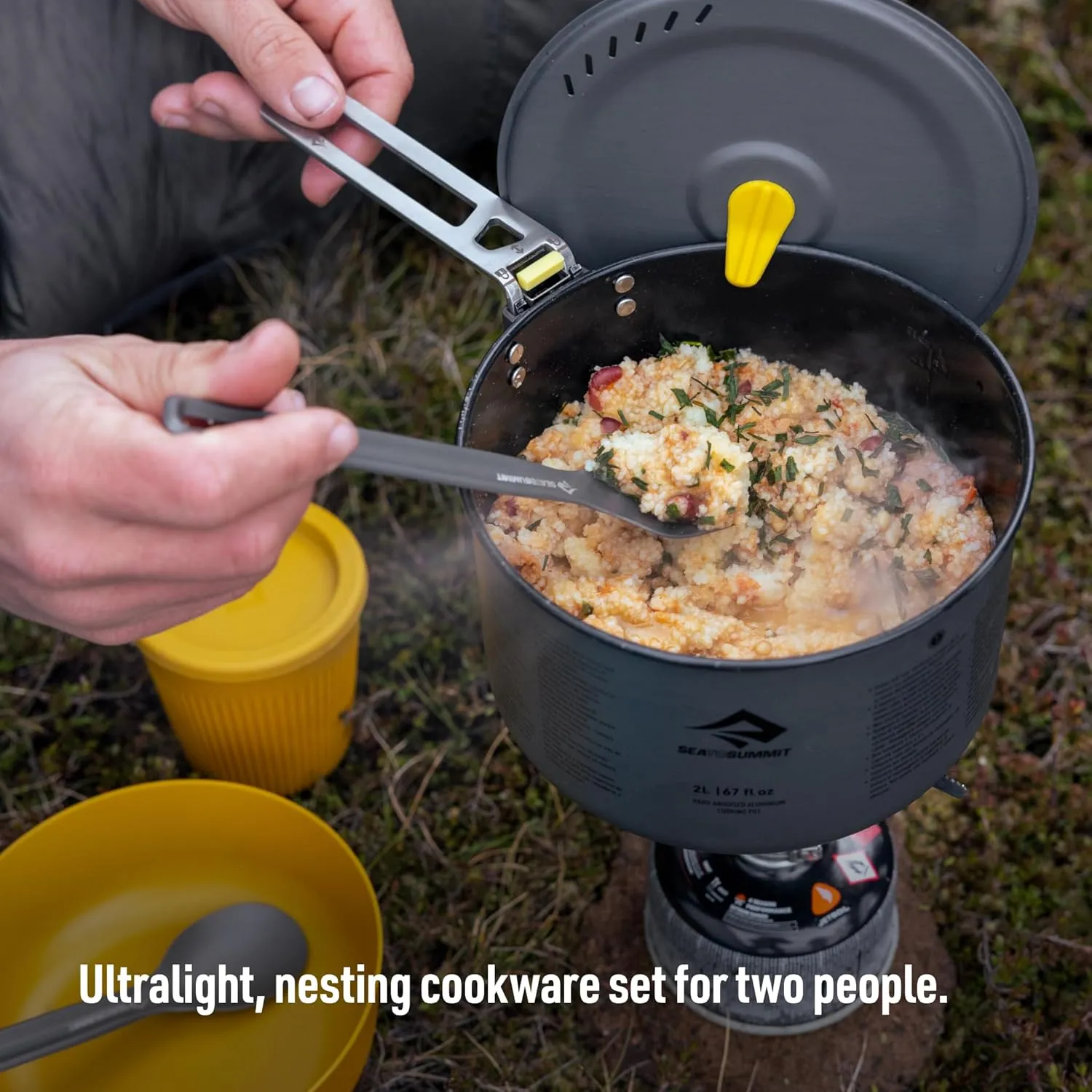 Sea to Summit Frontier Ultralight Two Pot Cook Set for Camping