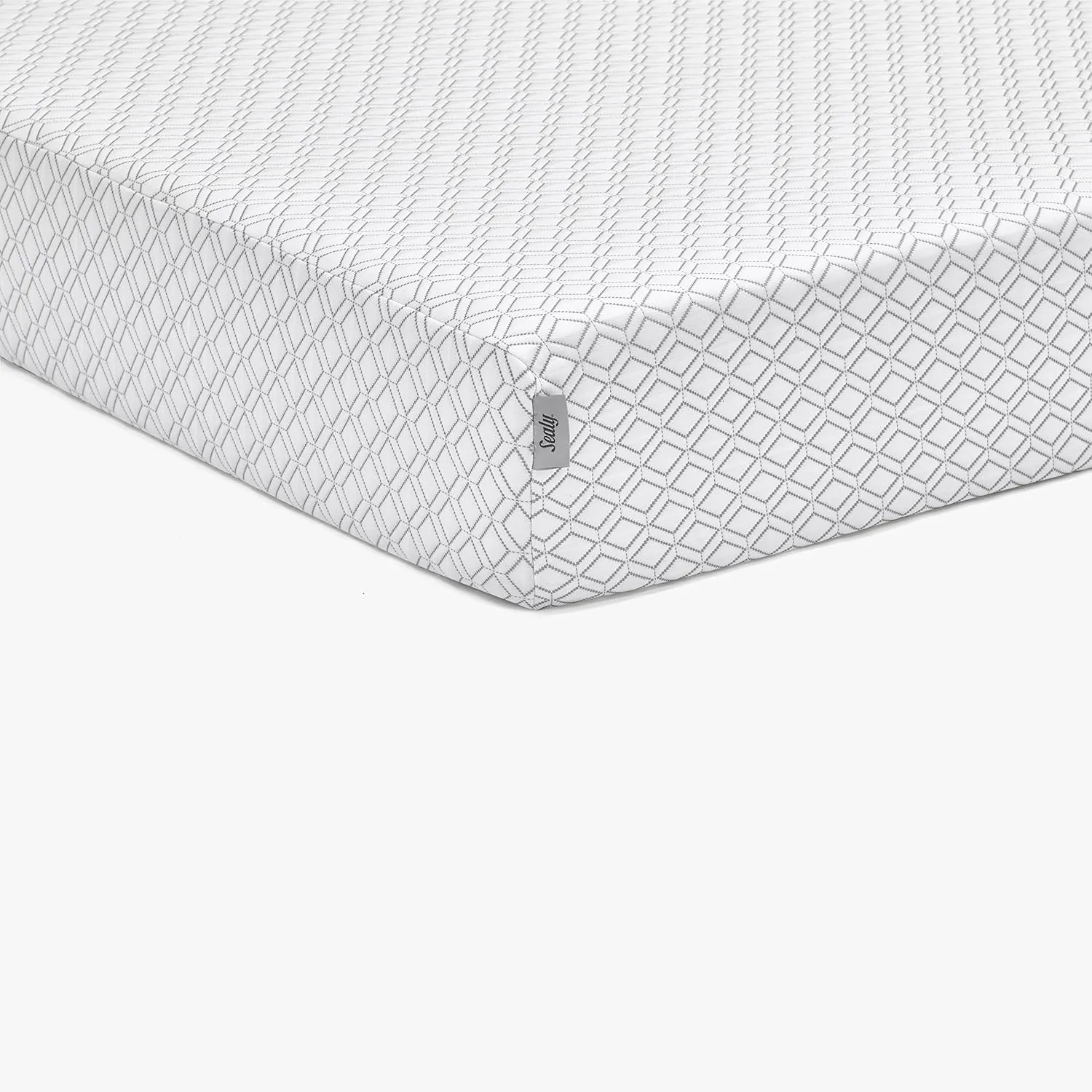 Sealy Cool & Clean 8" Memory Foam Bed in Box, Twin XL, White