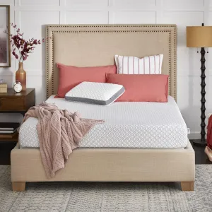 Sealy Cool & Clean 8" Memory Foam Bed in Box, Twin XL, White