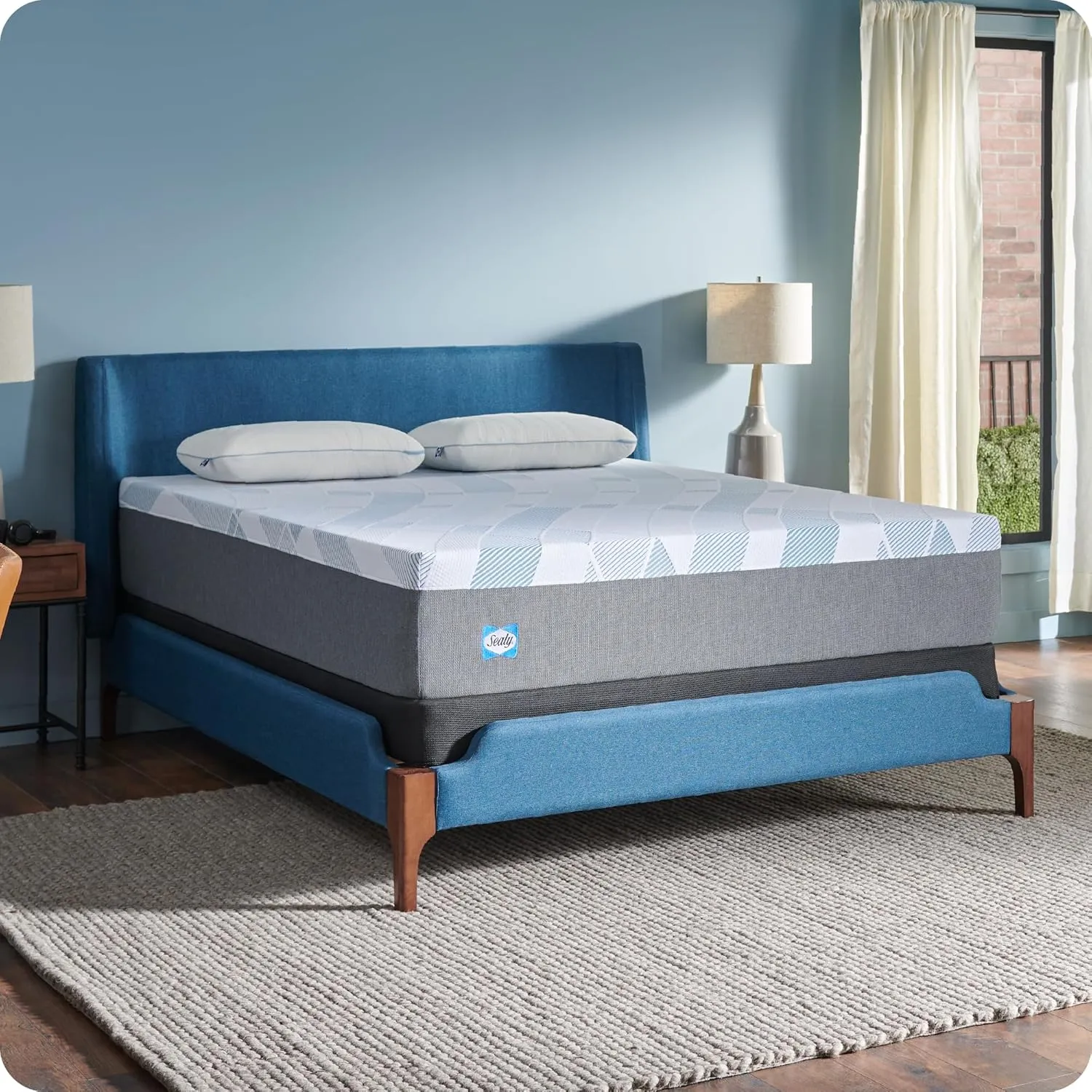 Sealy Dreamlife 12" Foam Mattress-in-a-Box, Queen, SealyComfort Gel Memory Foam, SealySupport Transition Foam, Surface-Guard Technology