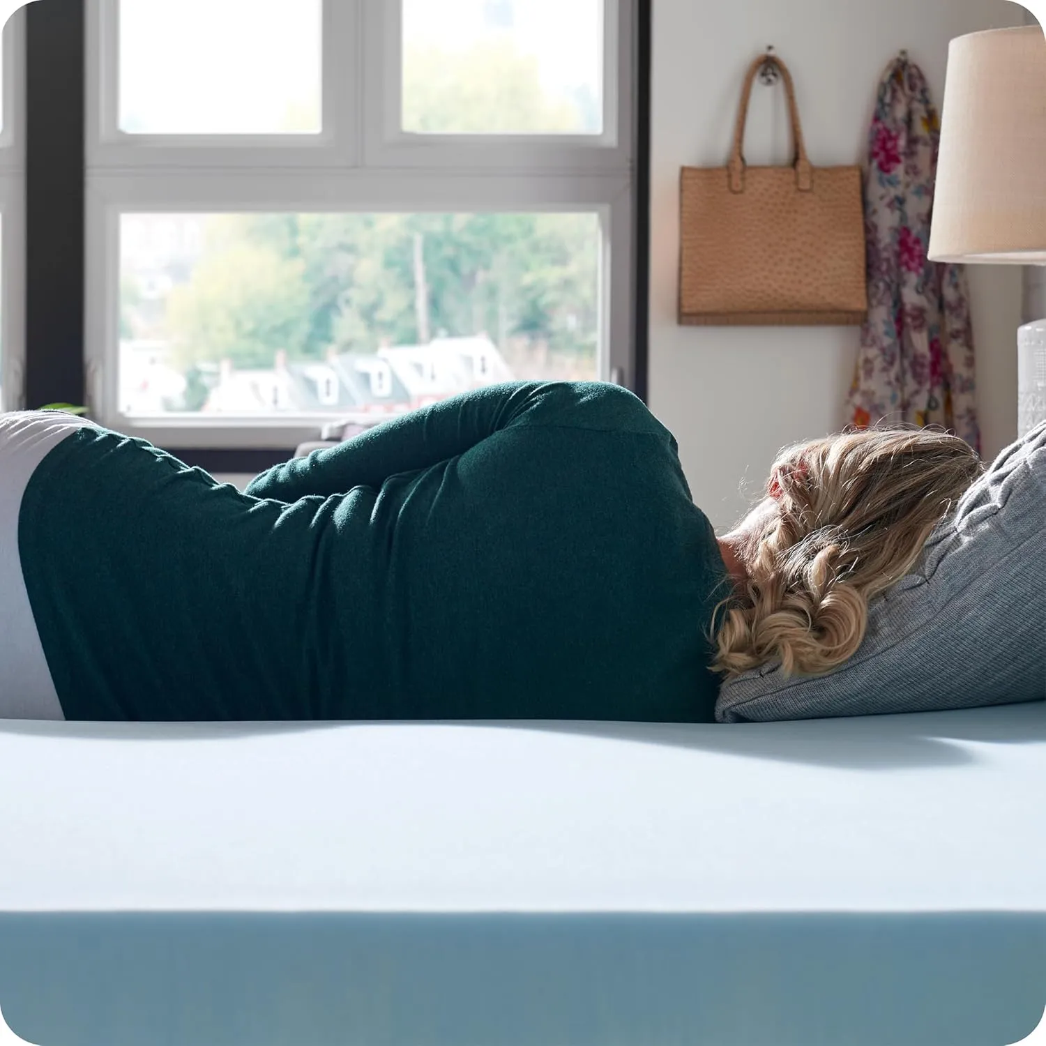 Sealy Dreamlife 3” Gel Memory Foam Queen Mattress Topper with SealyComfort Gel Foam, 1 Year Limited Warranty, Made in The USA
