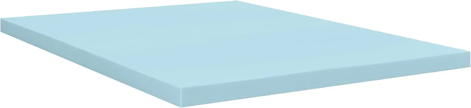 Sealy Dreamlife 3” Gel Memory Foam Queen Mattress Topper with SealyComfort Gel Foam, 1 Year Limited Warranty, Made in The USA