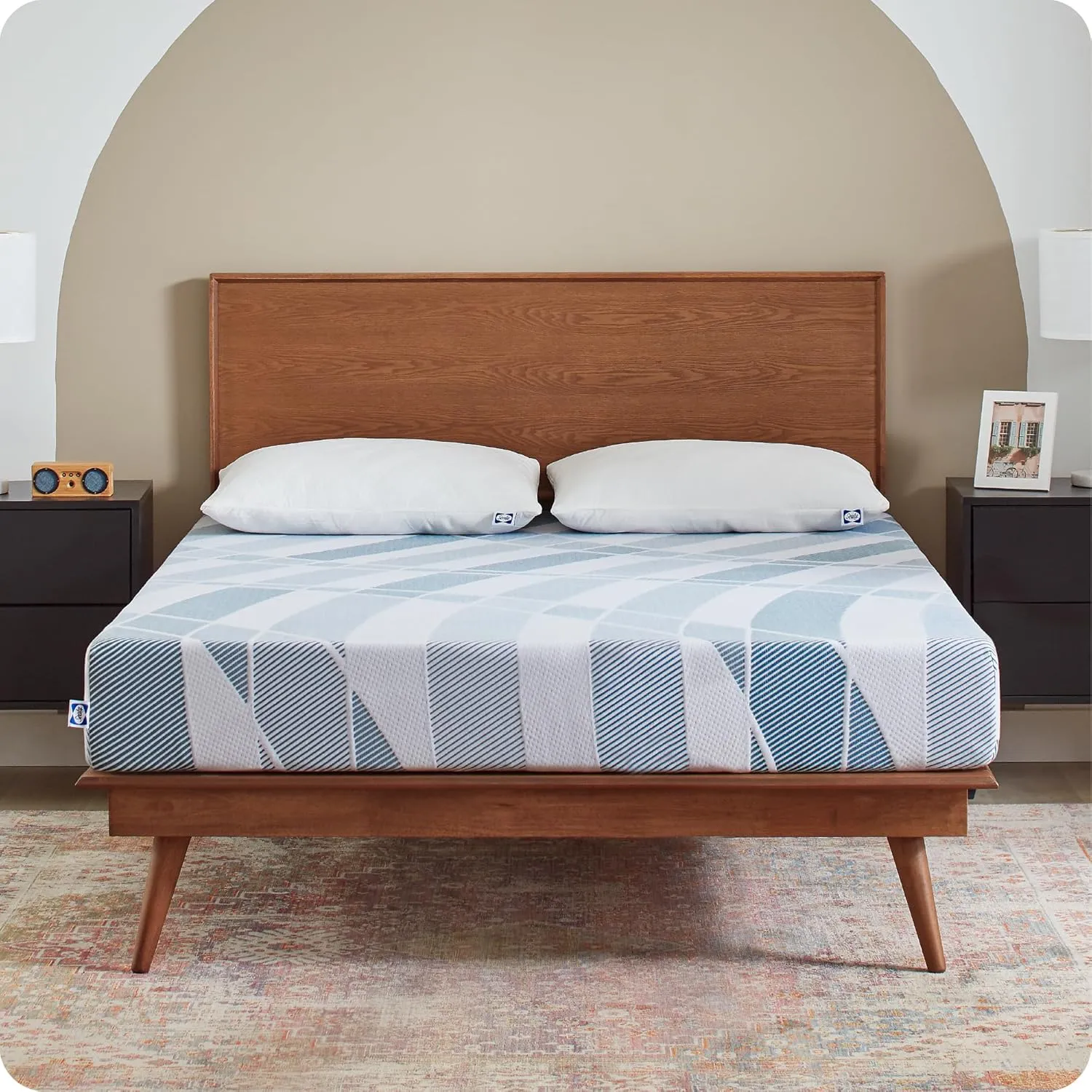 Sealy Dreamlife 8” Foam Mattress-in-a-Box, Full, SealyComfort Gel Memory Foam, Surface-Guard Technology, Breathable Comfort