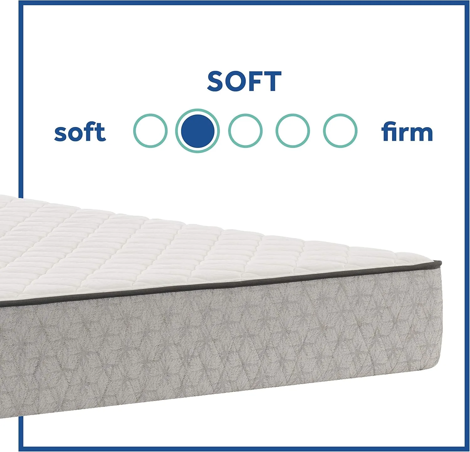 Sealy Essentials Spring Autumn Ash Soft Feel Mattress, Twin