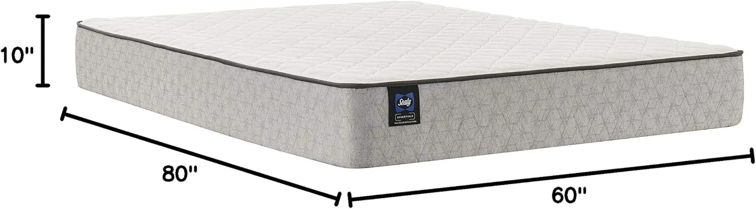 Sealy Essentials Spring Osage Firm Feel Mattress, Queen