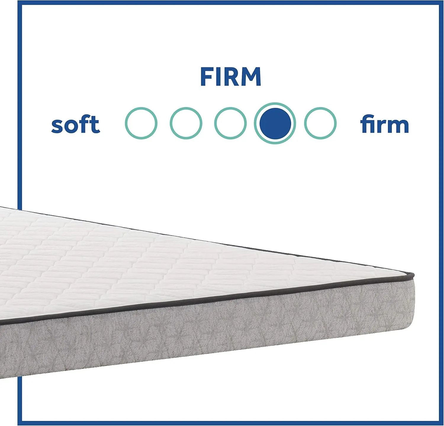 Sealy Essentials Spring Spruce Firm Feel Mattress, Full