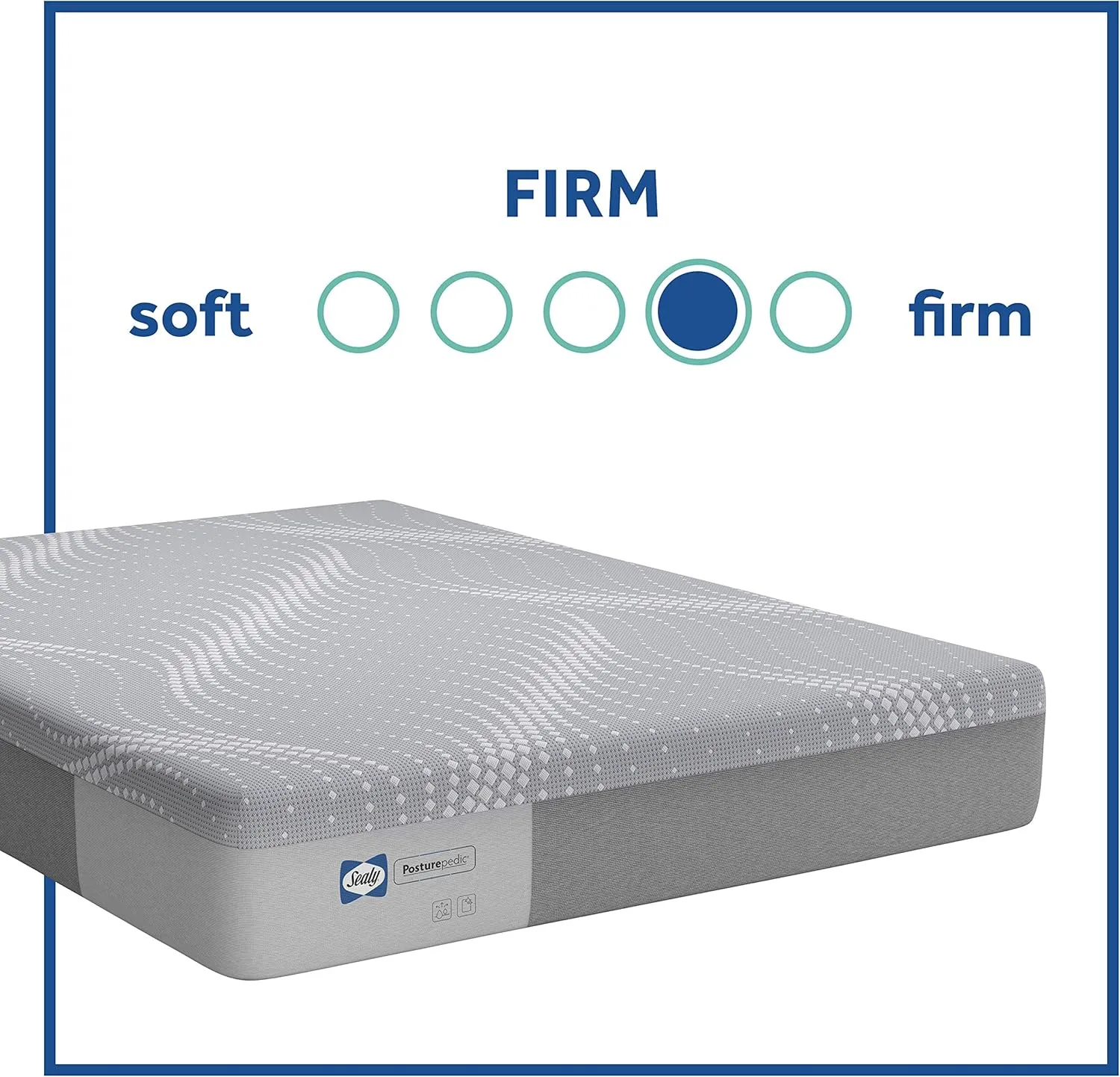 Sealy Posturepedic Foam Medina Firm Feel Mattress, Full