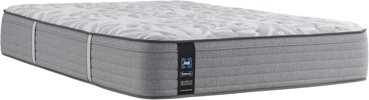 Sealy Posturepedic Spring Silver Pine Faux Eurotop Medium Feel Mattress, Queen