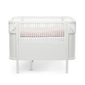 Sebra  Classic White baby and junior bed