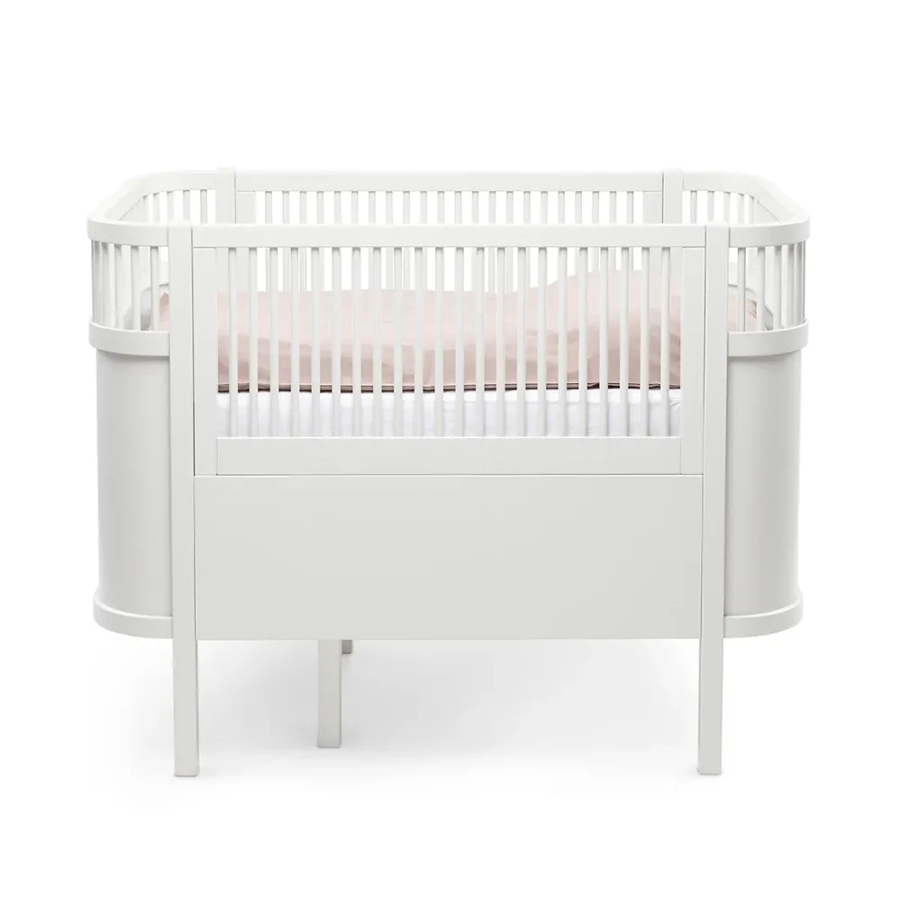 Sebra  Classic White baby and junior bed