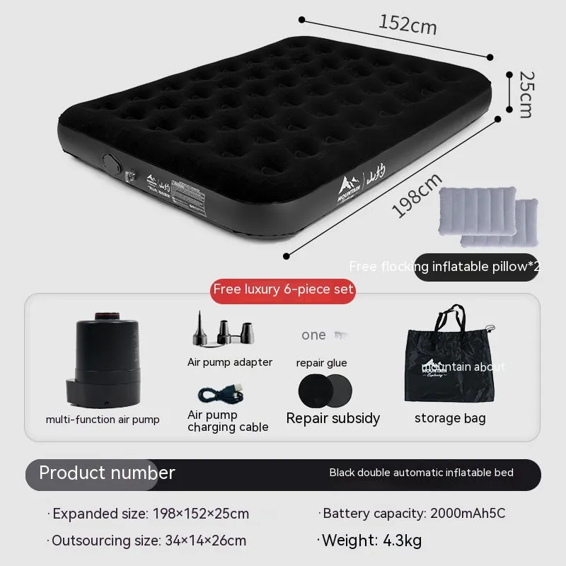 Self inflating Indoor/Outdoor inflatable Camping Mattress